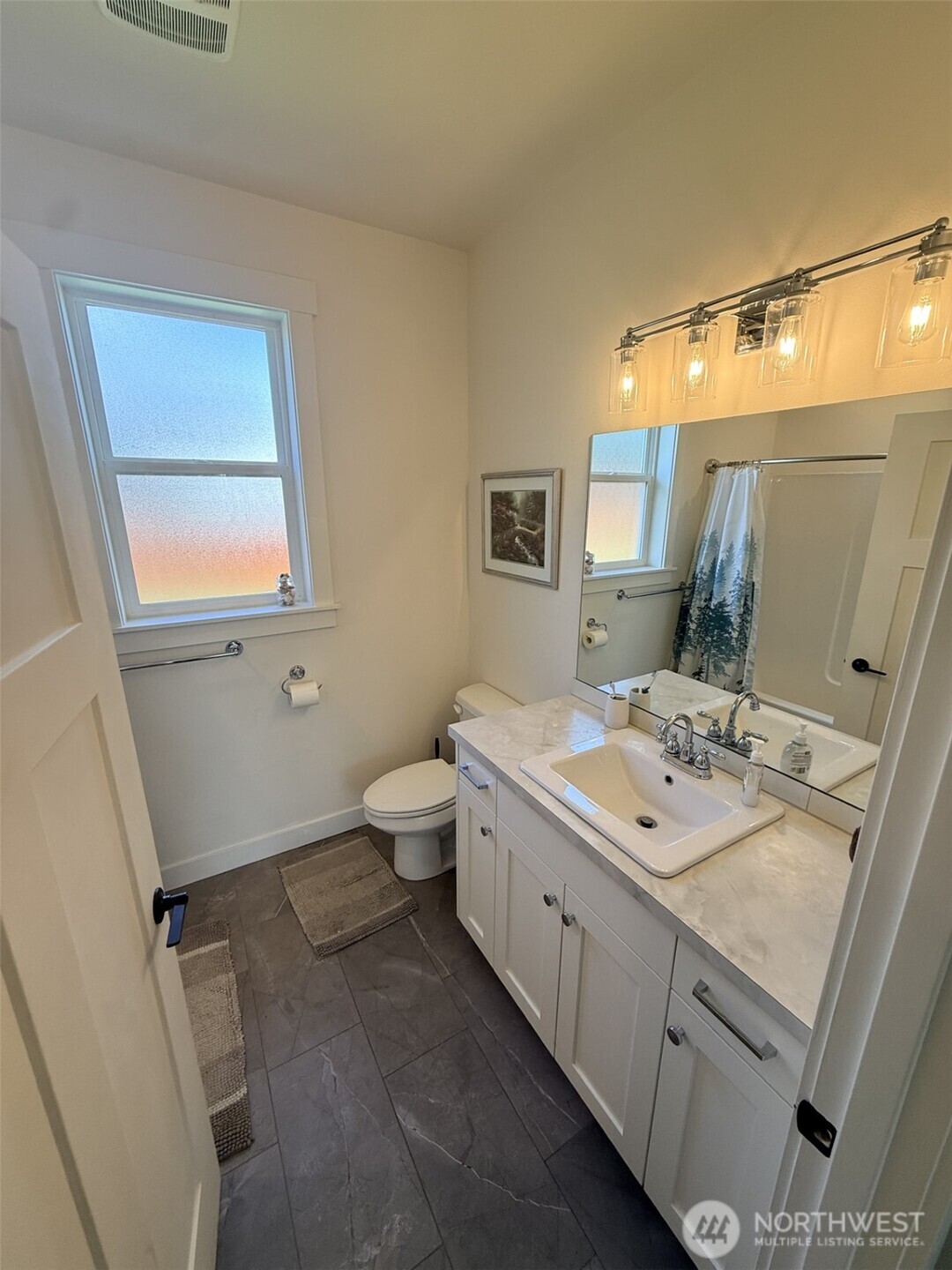 1200 Haystack Lane Everson, WA 98247 - Photo 8 of 16 a bathroom with a sink and a mirror
