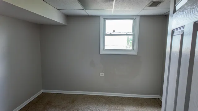 a small space with a window