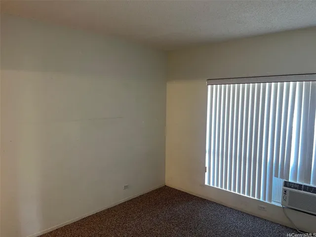 a view of a room with a window