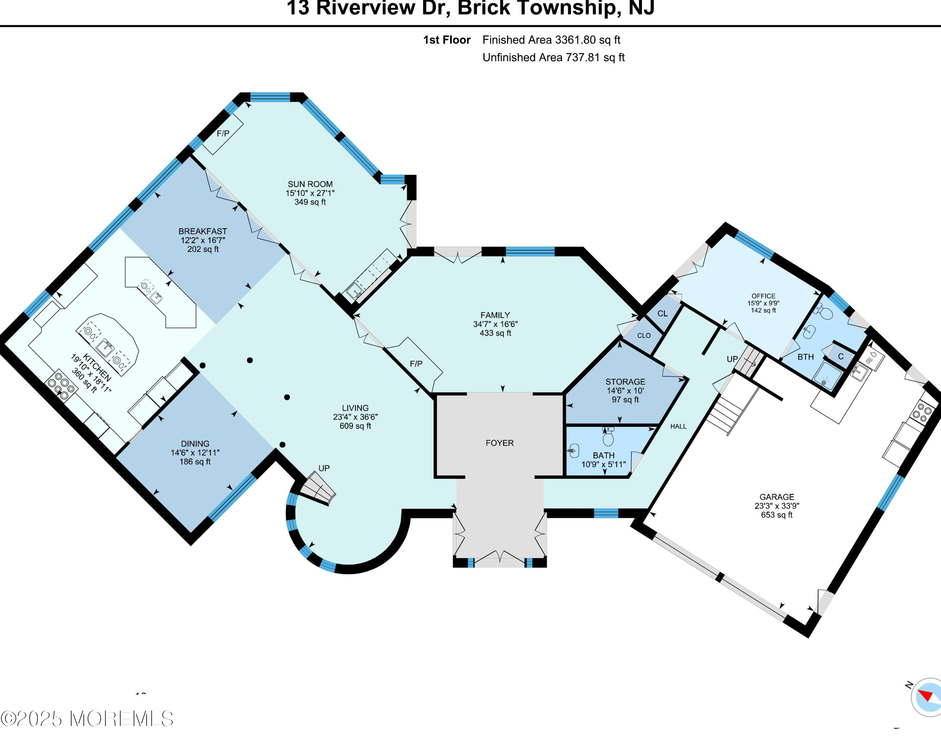 13 Riverview Drive Brick, NJ 08723 - Photo 75 of 76 1st Floor