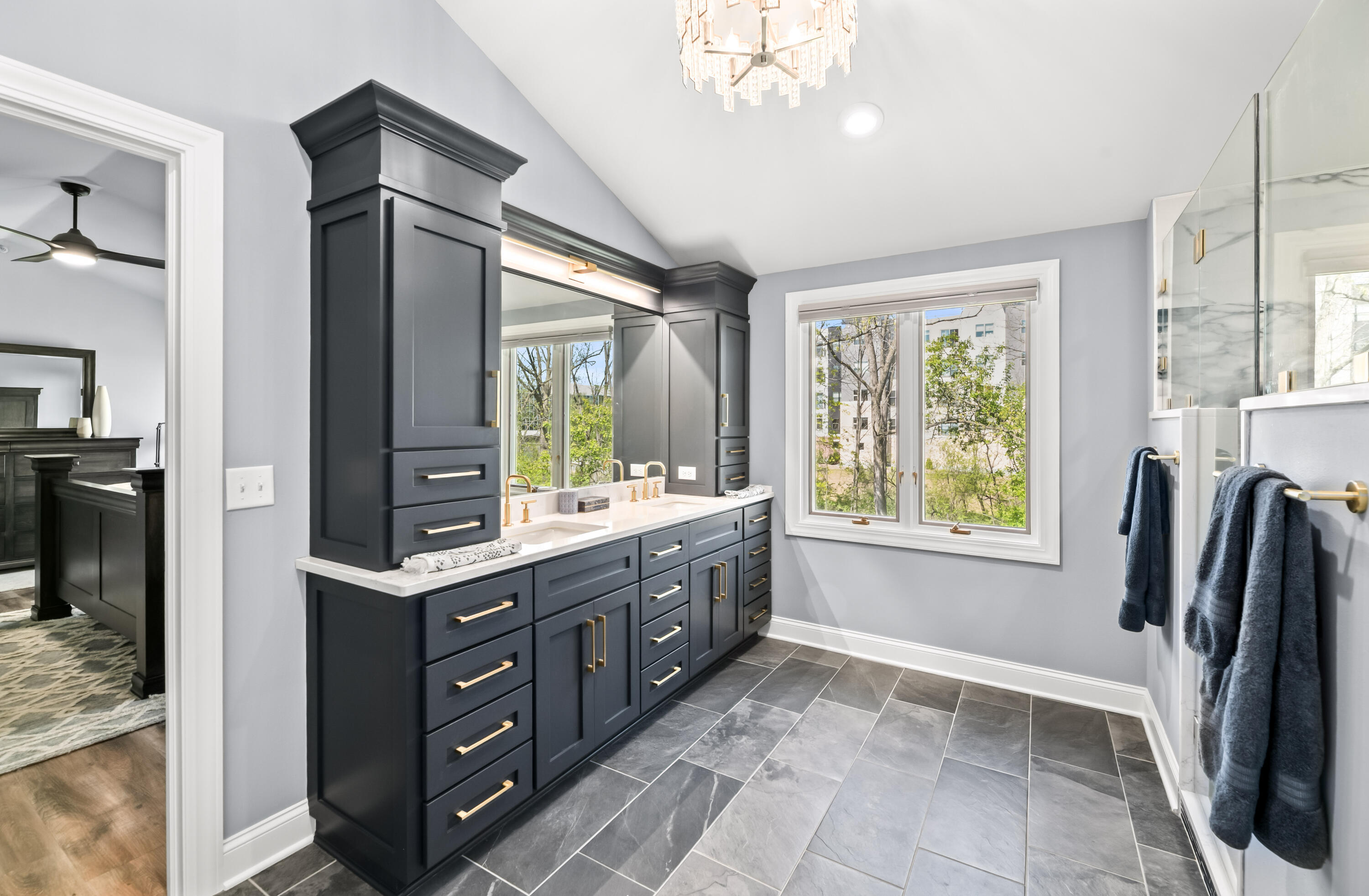 345 Elm Grove Road, Unit B Brookfield, WI 53005 - Photo 25 of 43 Updated Primary Bathroom With Heated Floors!