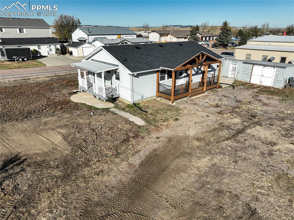 1075 8th Street Calhan, CO 80808 - Photo 25 of 45 a house with a outdoor space