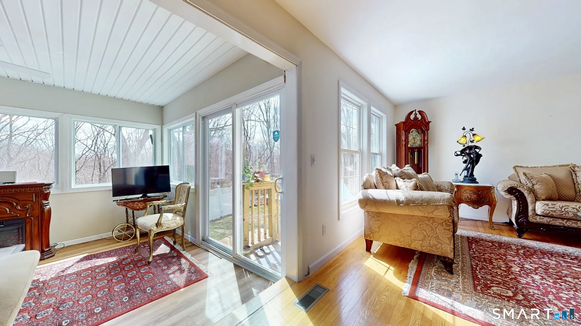 25 Stephen Street Derby, CT 06418 - Photo 6 of 29 a living room with furniture and a flat screen tv