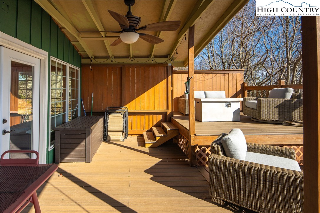 280 Chinkapin Ridge Road Seven Devils, NC 28604 - Photo 27 of 36 a view of outdoor space with seating area
