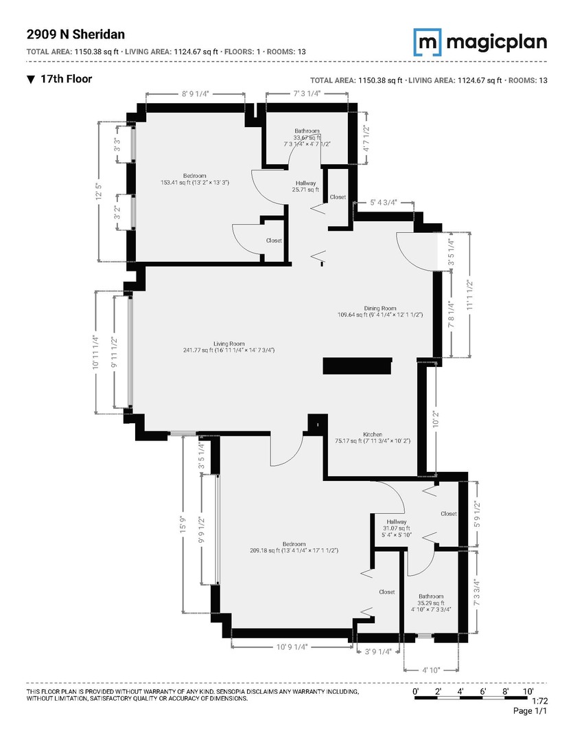 2909 North Sheridan Road, Unit 1702 Chicago, IL 60657 - Photo 16 of 16 Gallery Image 16
