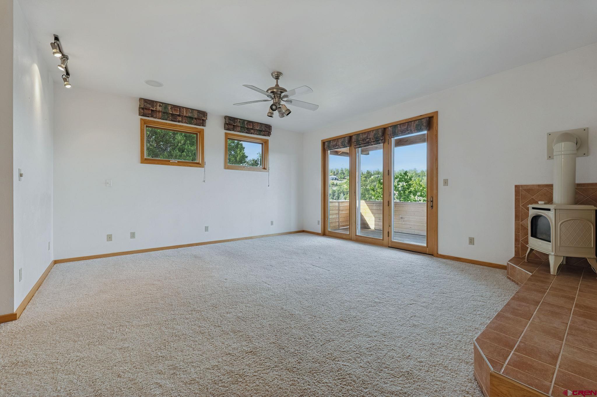481 Far View Road Durango, CO 81303 - Photo 16 of 44 a view of an empty room with a window