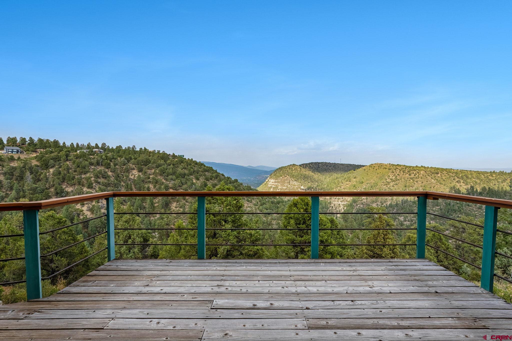 481 Far View Road Durango, CO 81303 - Photo 4 of 44 a view of a balcony