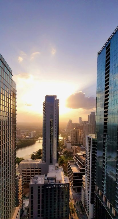 84 East Avenue, Unit 3909 Austin, TX 78701 - Photo 25 of 26 a city view with tall buildings