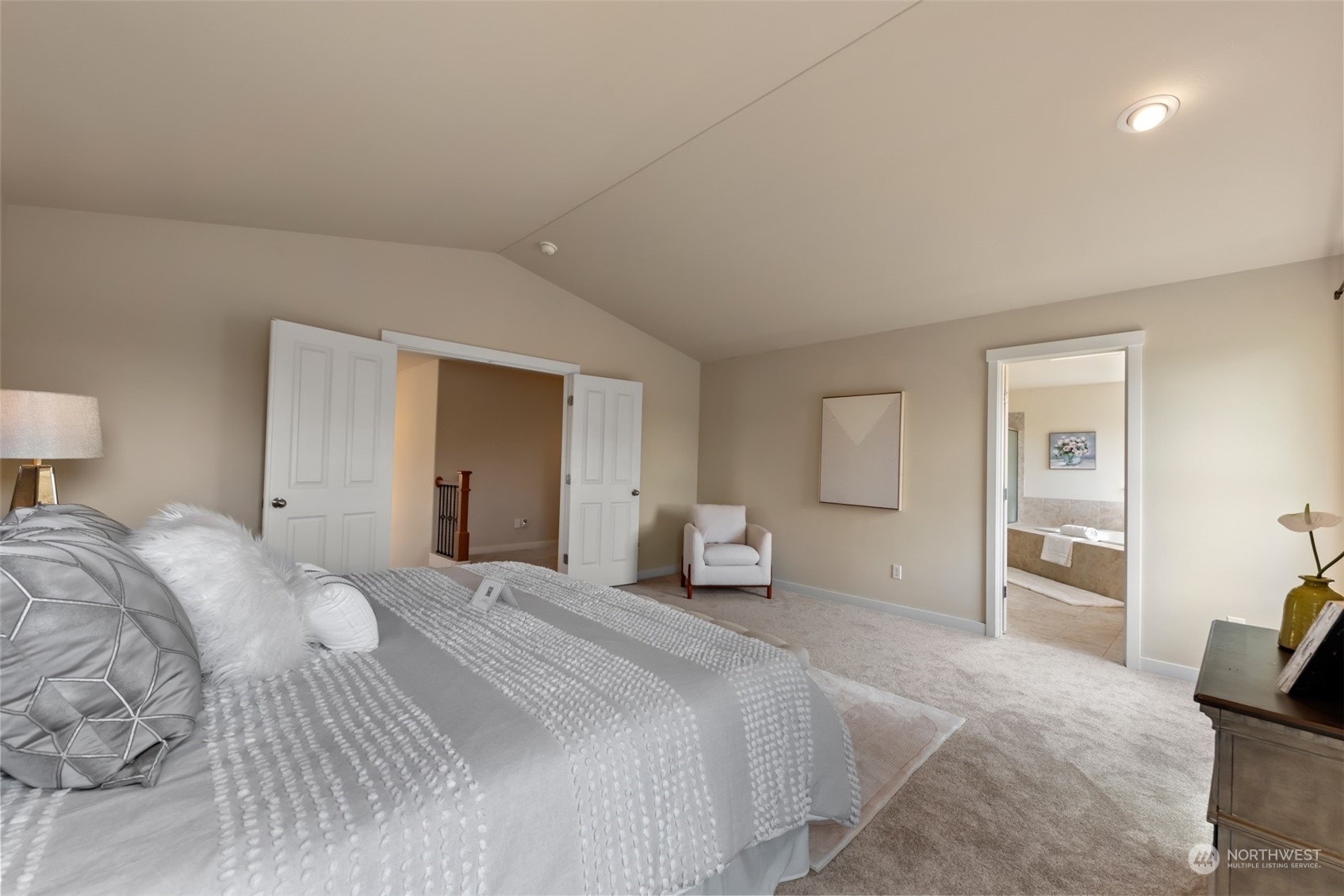 4022 220th Street Southeast Bothell, WA 98021 - Photo 14 of 24 a bedroom with a bed and a couch