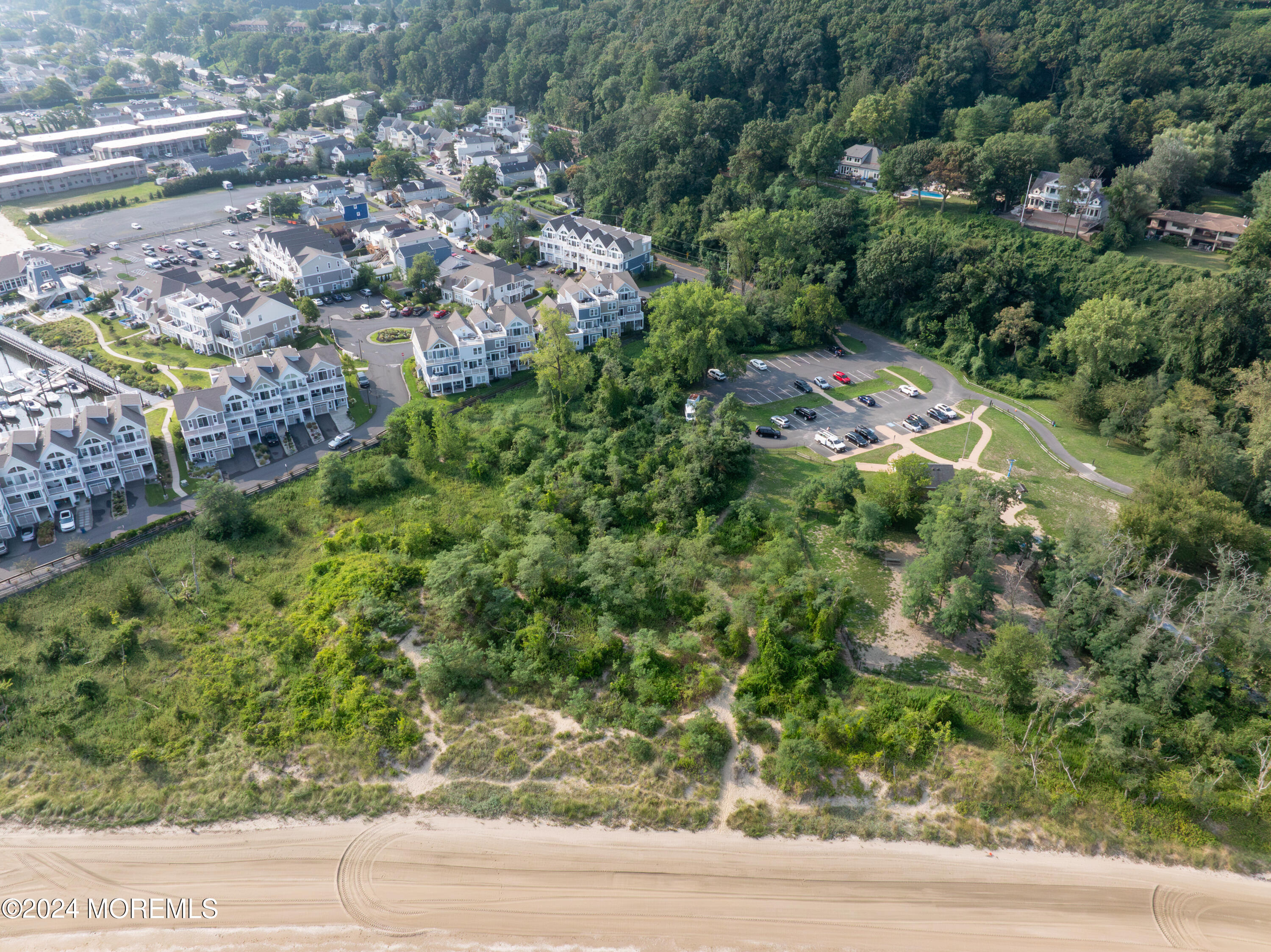 17 Locust Street Highlands, NJ 07732 - Photo 13 of 31 an aerial view of residential house with outdoor space