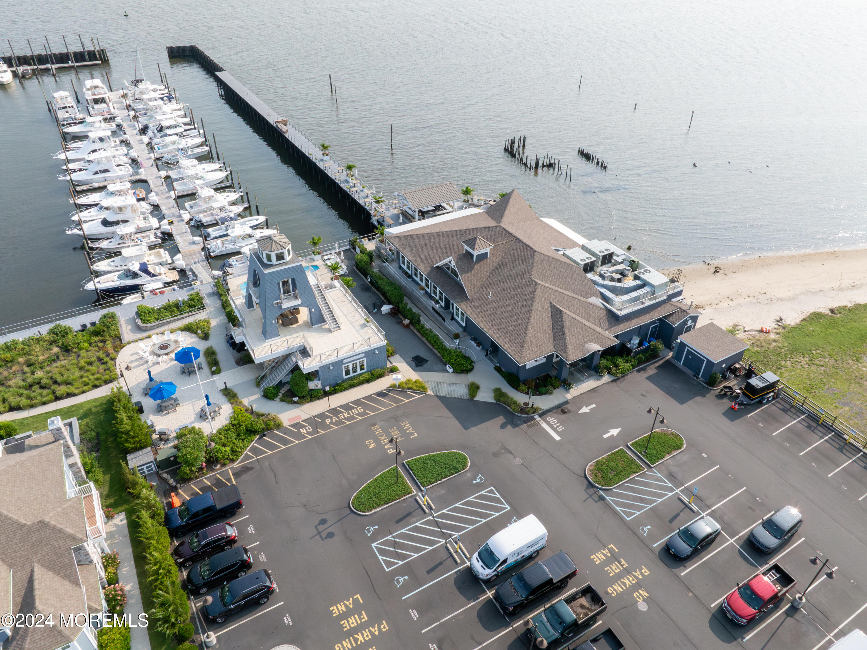 17 Locust Street Highlands, NJ 07732 - Photo 23 of 31 an aerial view of residential houses with outdoor space