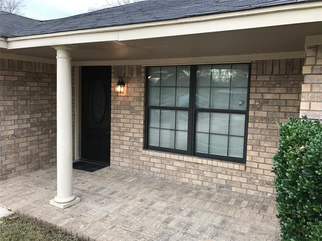 a view of front door