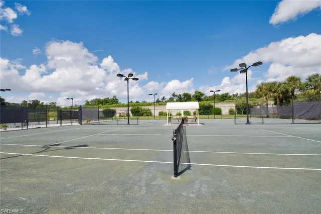 a view of a basketball court