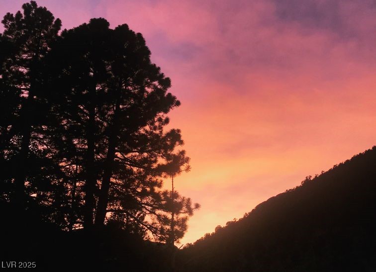360 Echo Road Mount Charleston, NV 89124 - Photo 57 of 75 Welcome to Mt. Charleston! Stunning sunsets.