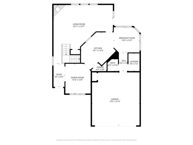 a picture of floor plan