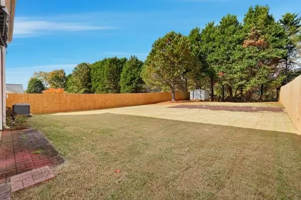 a view of an outdoor space and yard