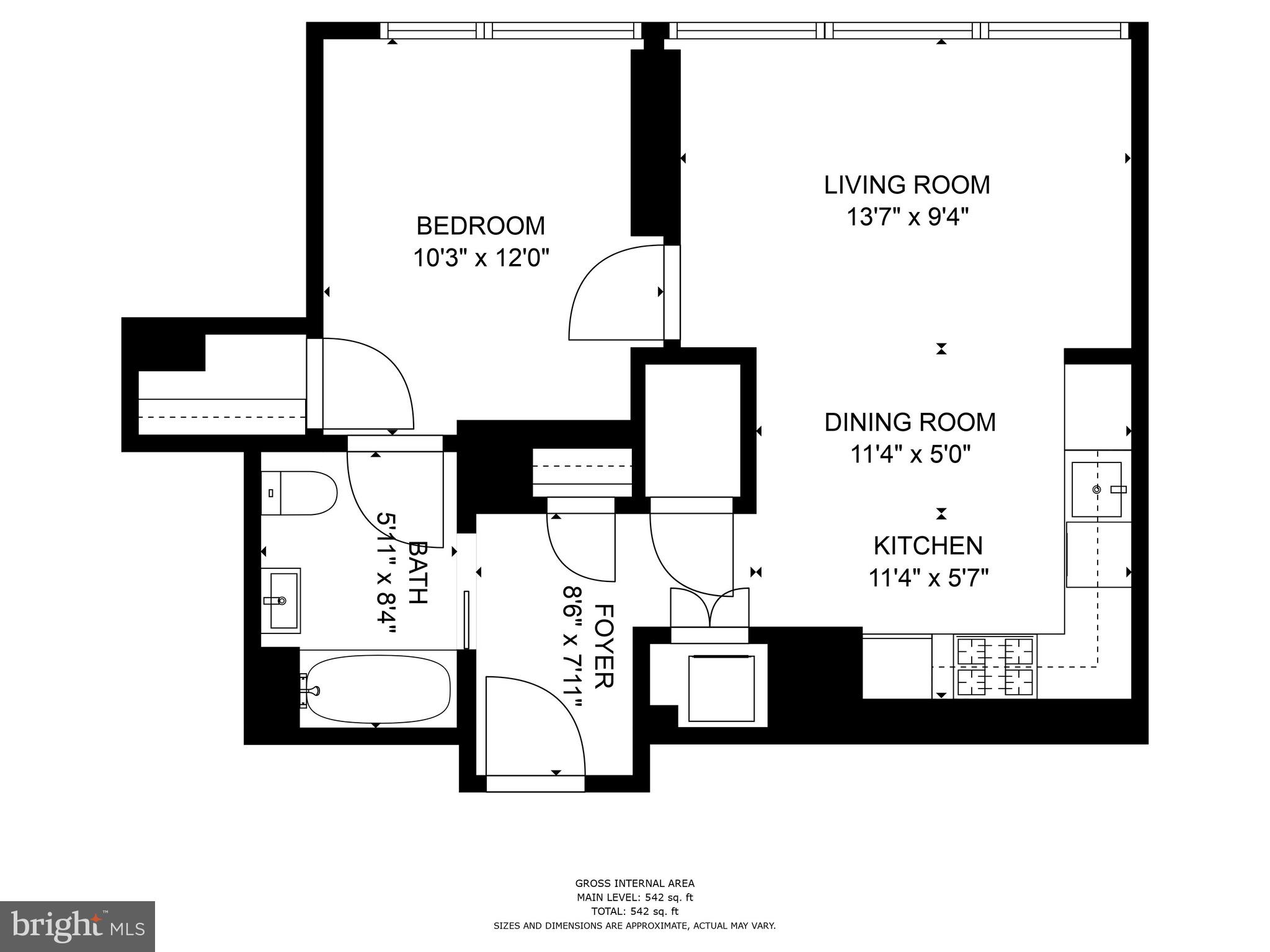 1111 24th Street Northwest, Unit 68 Washington, DC 20037 - Photo 17 of 17 Floor Plans