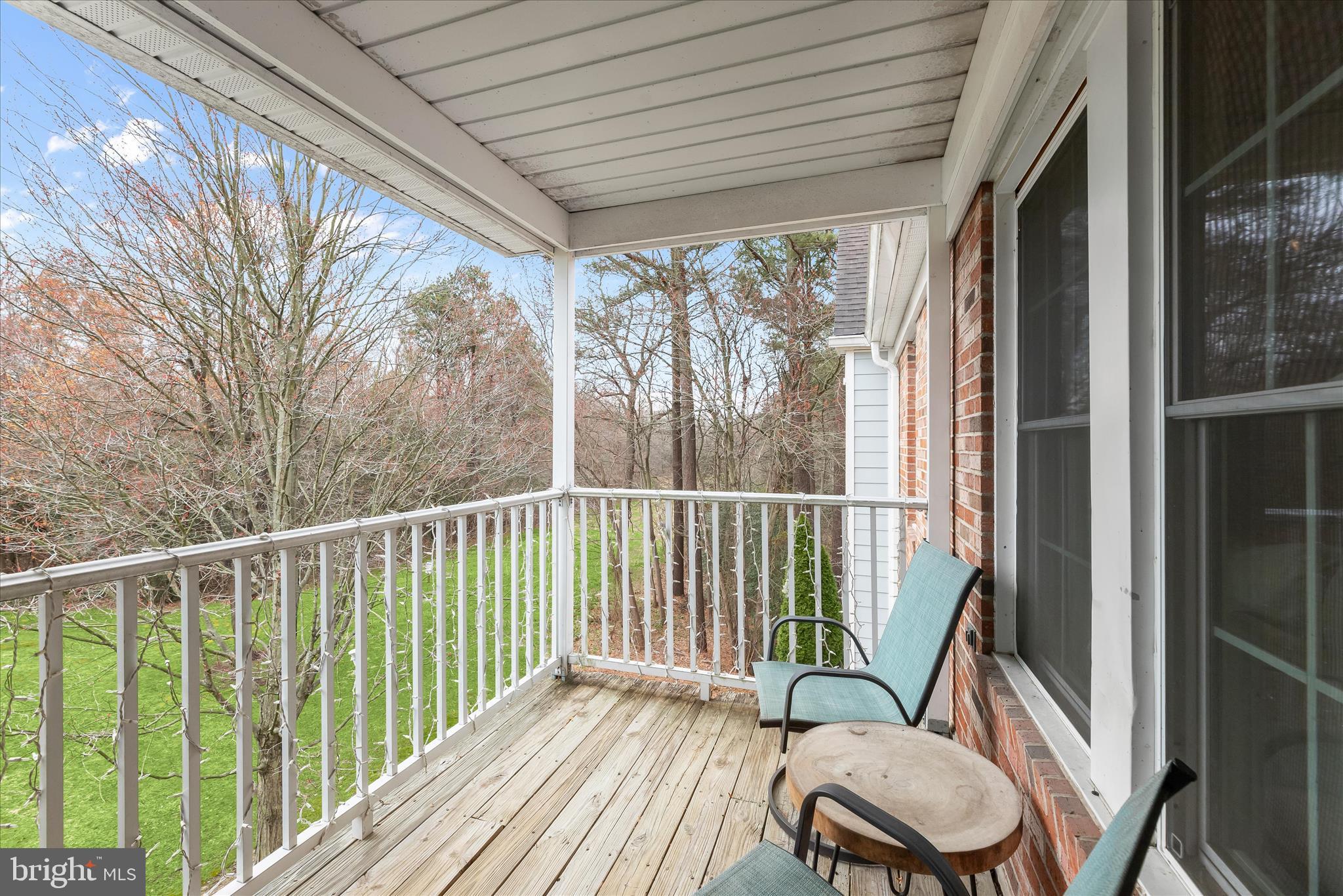 641 Deering Road, Unit 2J Pasadena, MD 21122 - Photo 3 of 27 Back Porch Facing Trees