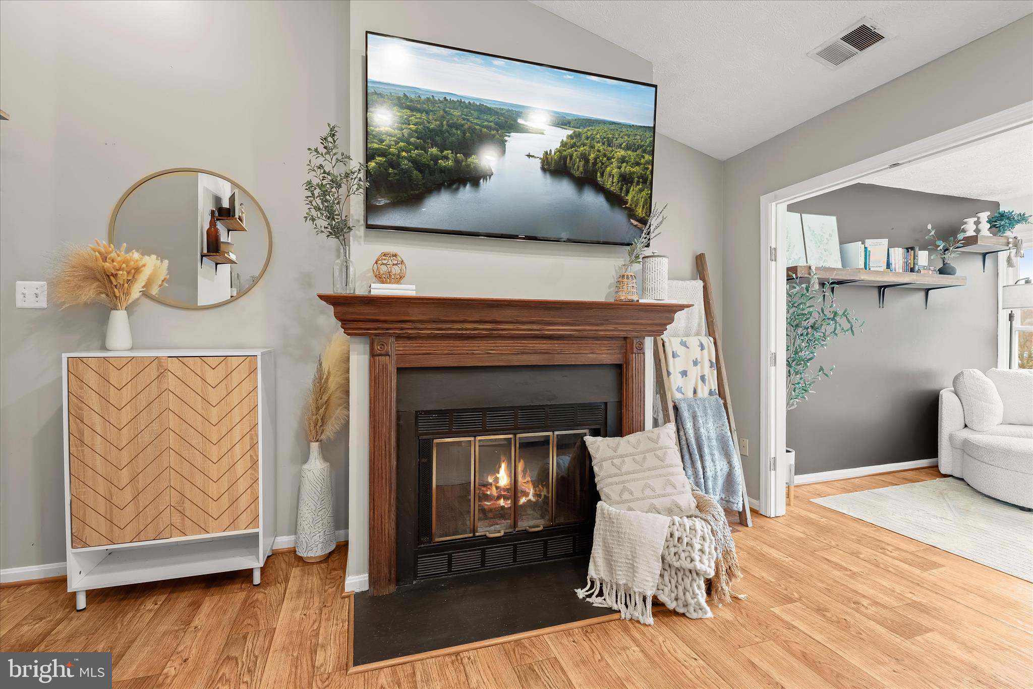 641 Deering Road, Unit 2J Pasadena, MD 21122 - Photo 7 of 27 Wood Fireplace