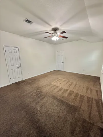 en view of empty room