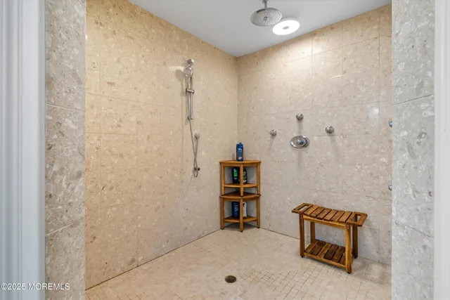 a view of a hallway with workspace