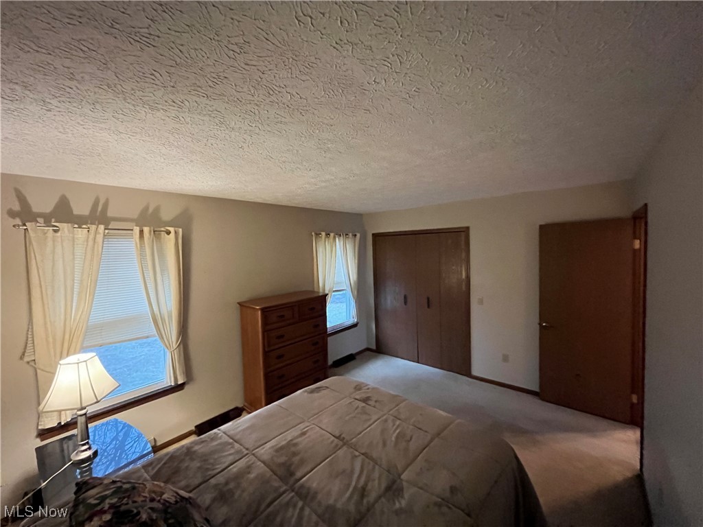 1455 Welch Road Painesville, OH 44077 - Photo 35 of 42 Carpeted bedroom with a closet and a textured ceiling
