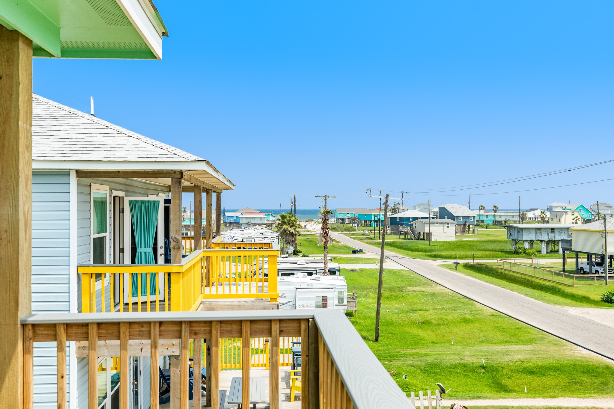 344 Thunder Road Surfside Beach, TX 77541 - Photo 3 of 40 Corner views down Texas