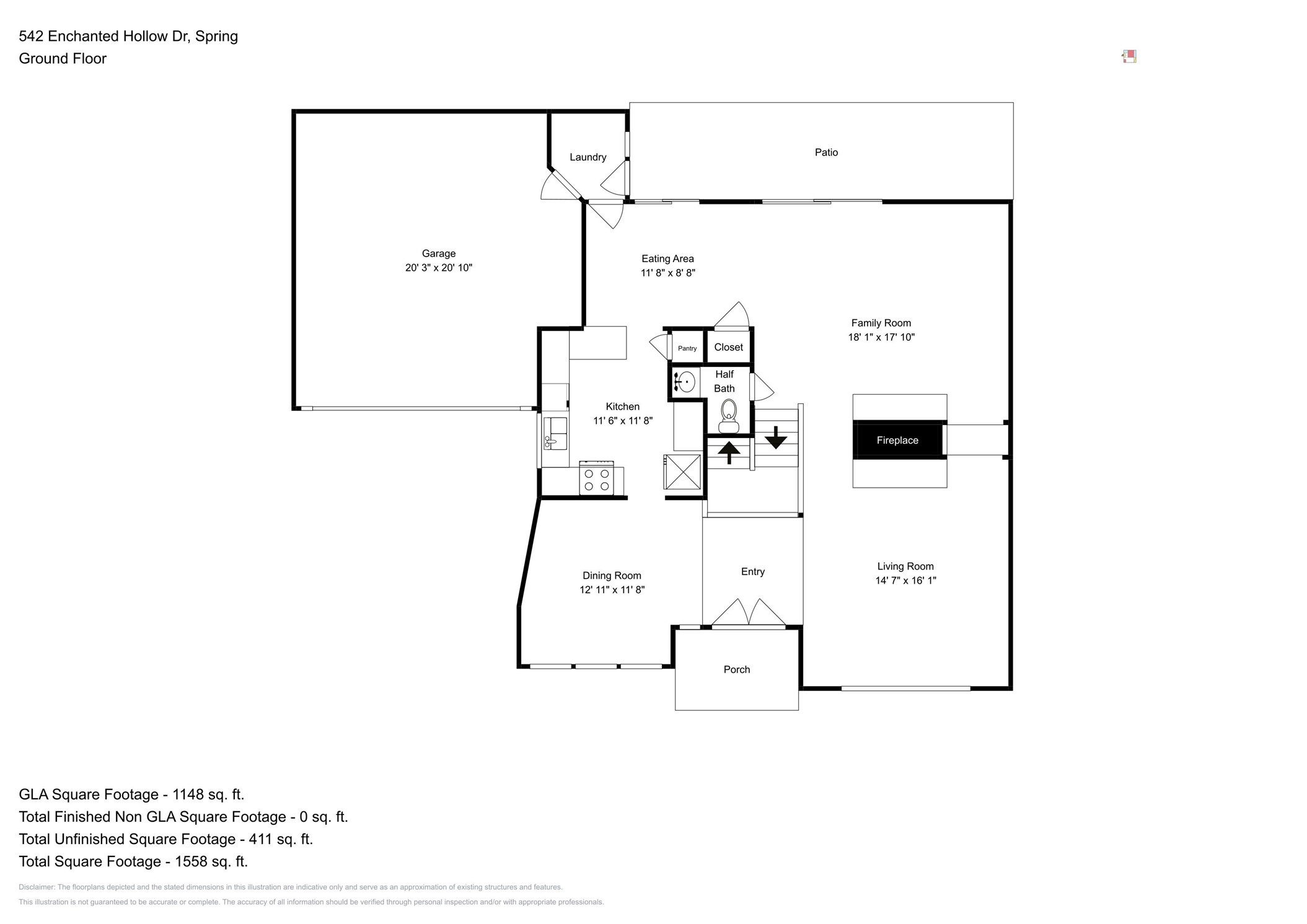 542 Enchanted Hollow Drive Spring, TX 77388 - Photo 19 of 19