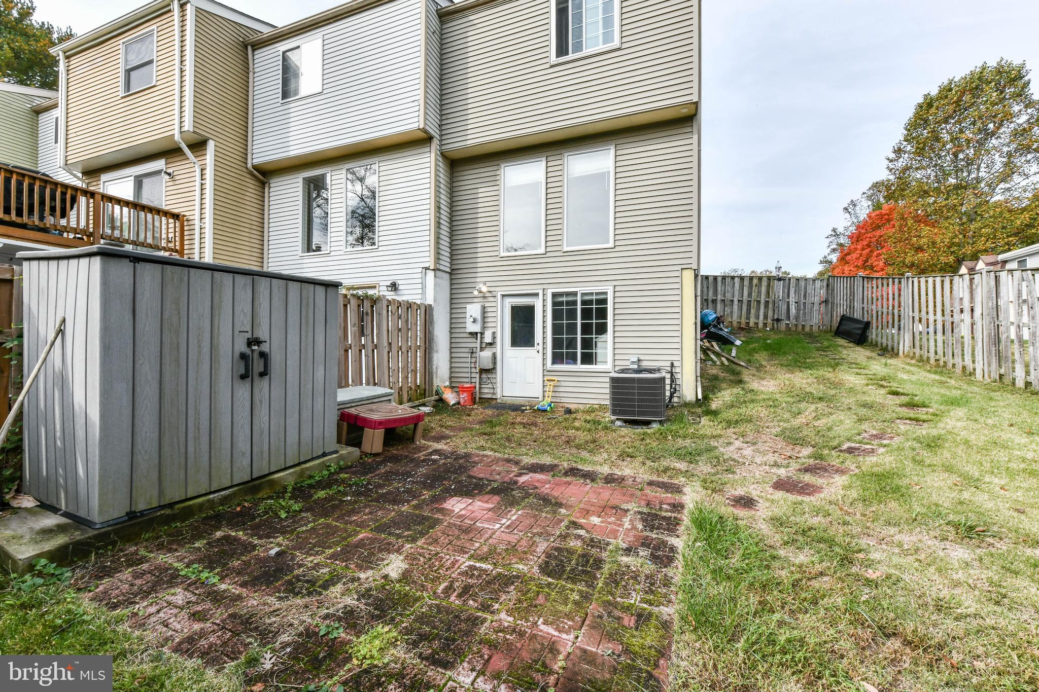 8240 Crestmont Circle Springfield, VA 22153 - Photo 22 of 24 Storage and patio