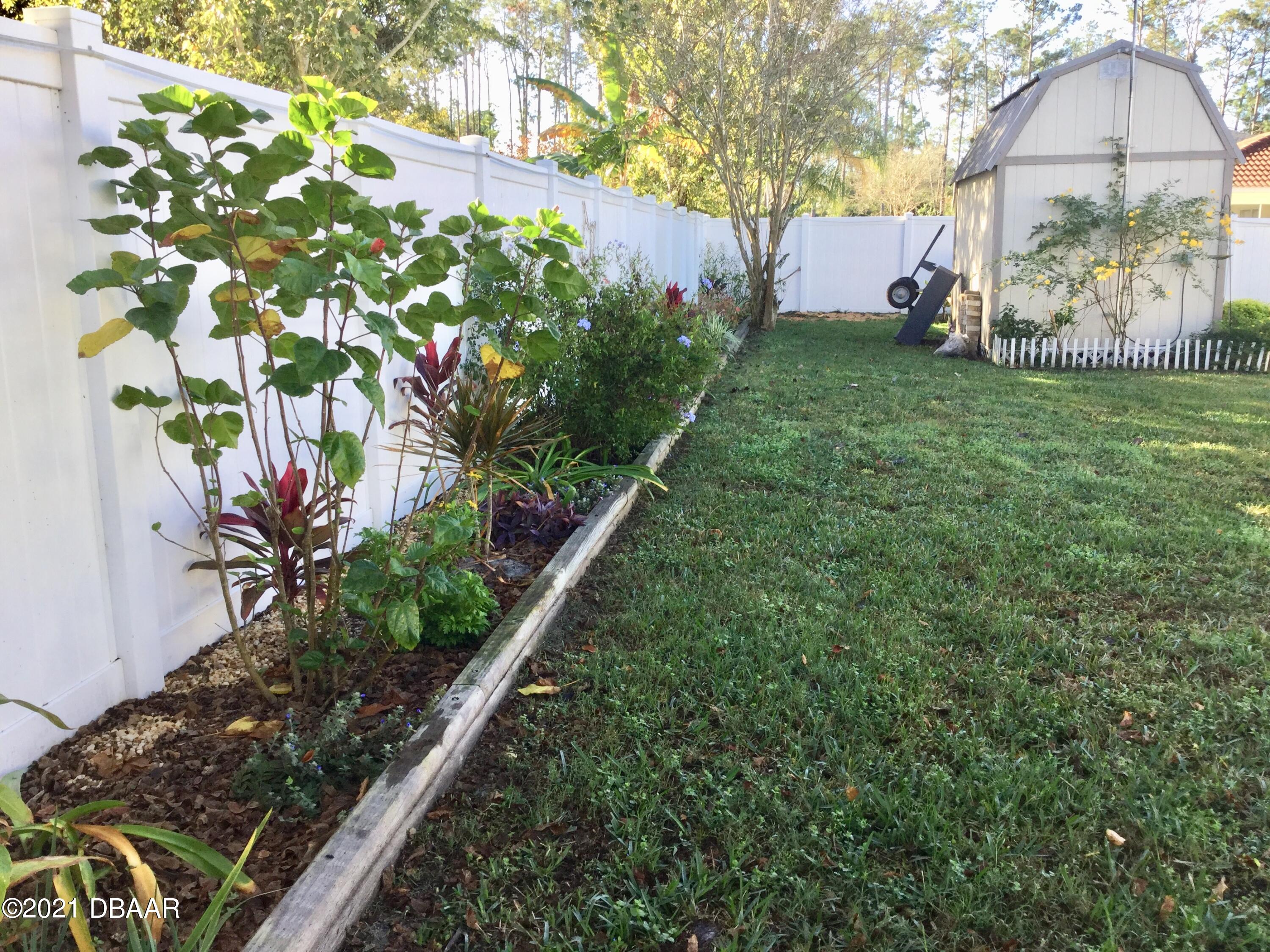 40 Riverside Lane Palm Coast, FL 32164 - Photo 12 of 47 a backyard of a house with lots of green space