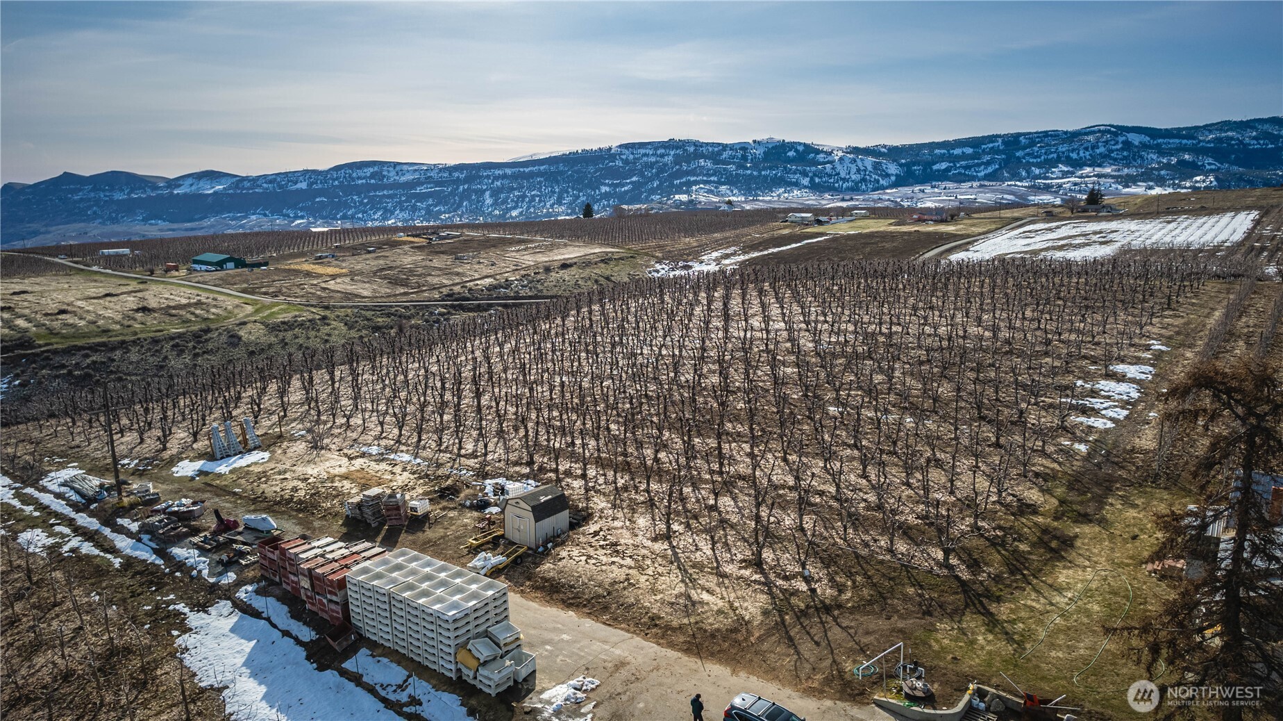 a view of balcony with a city