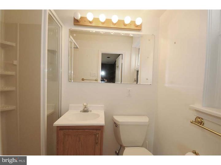 237 Hamilton Road Merion Station, PA 19066 - Photo 16 of 17 a bathroom with a sink a mirror and a toilet