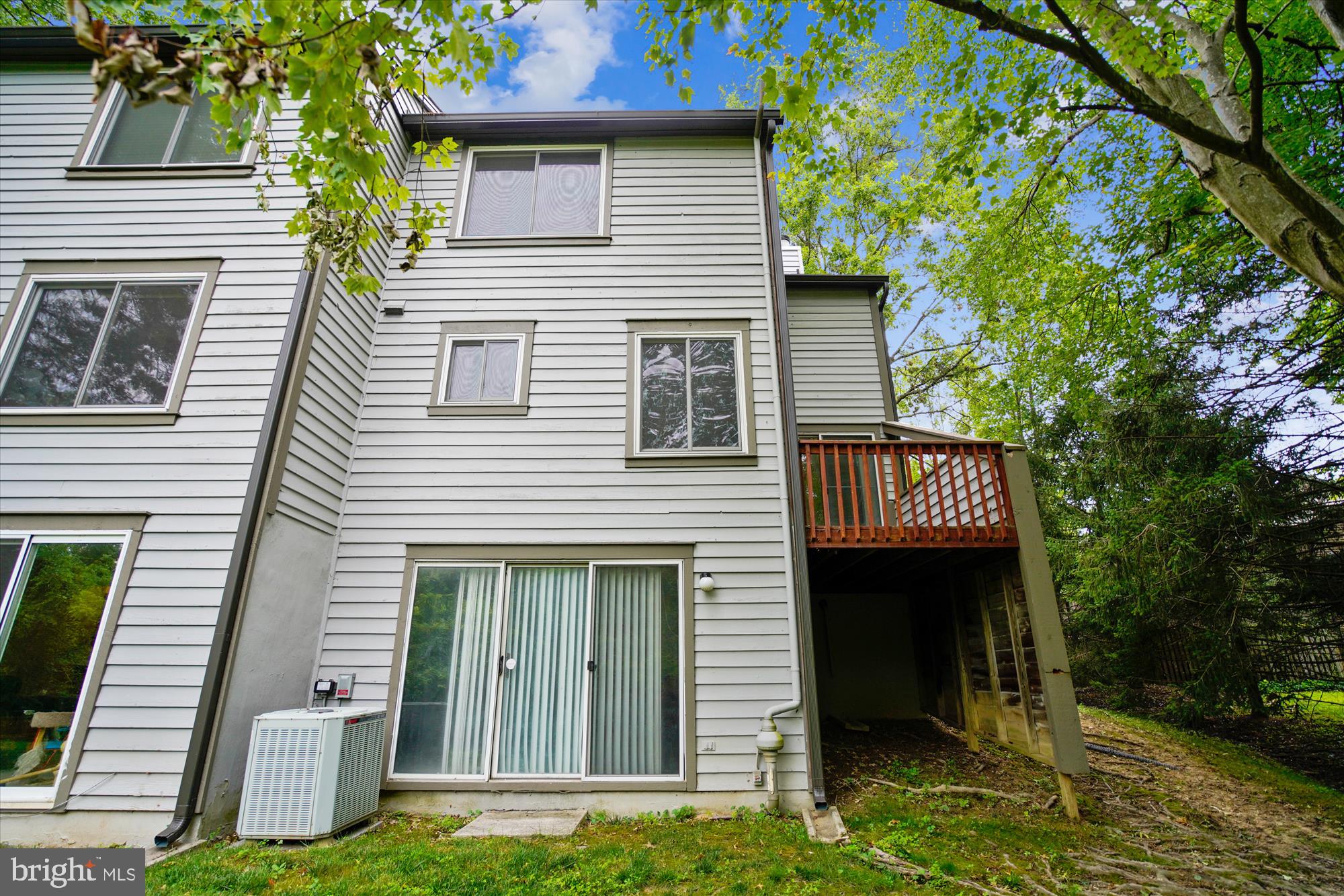 5479 Vantage Point Road, Unit 22 Columbia, MD 21044 - Photo 33 of 36 Rear elevation, patio could be built