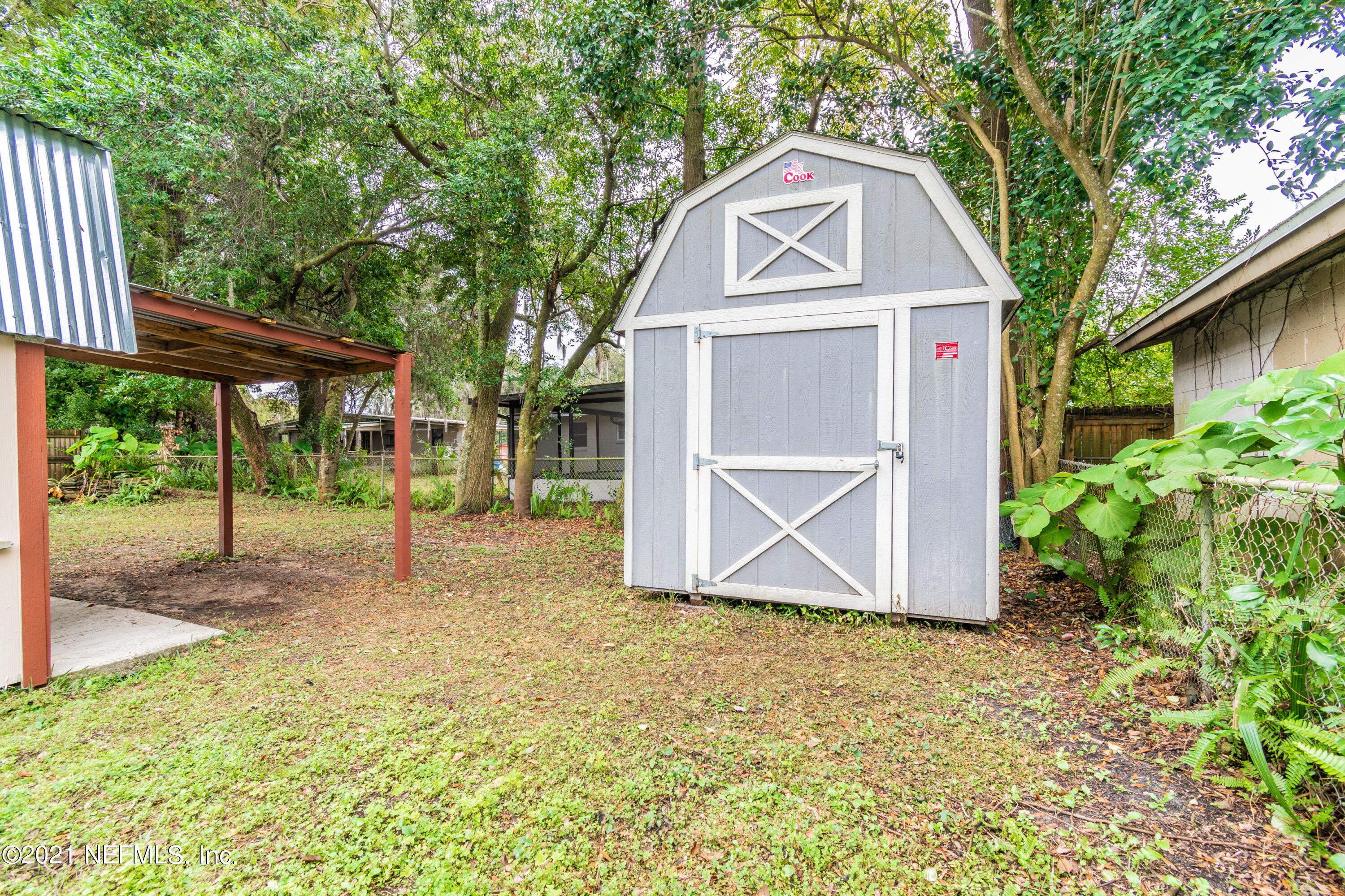 5816 Dickson Road Jacksonville, FL 32211 - Photo 8 of 37 2nd Backyard Shed