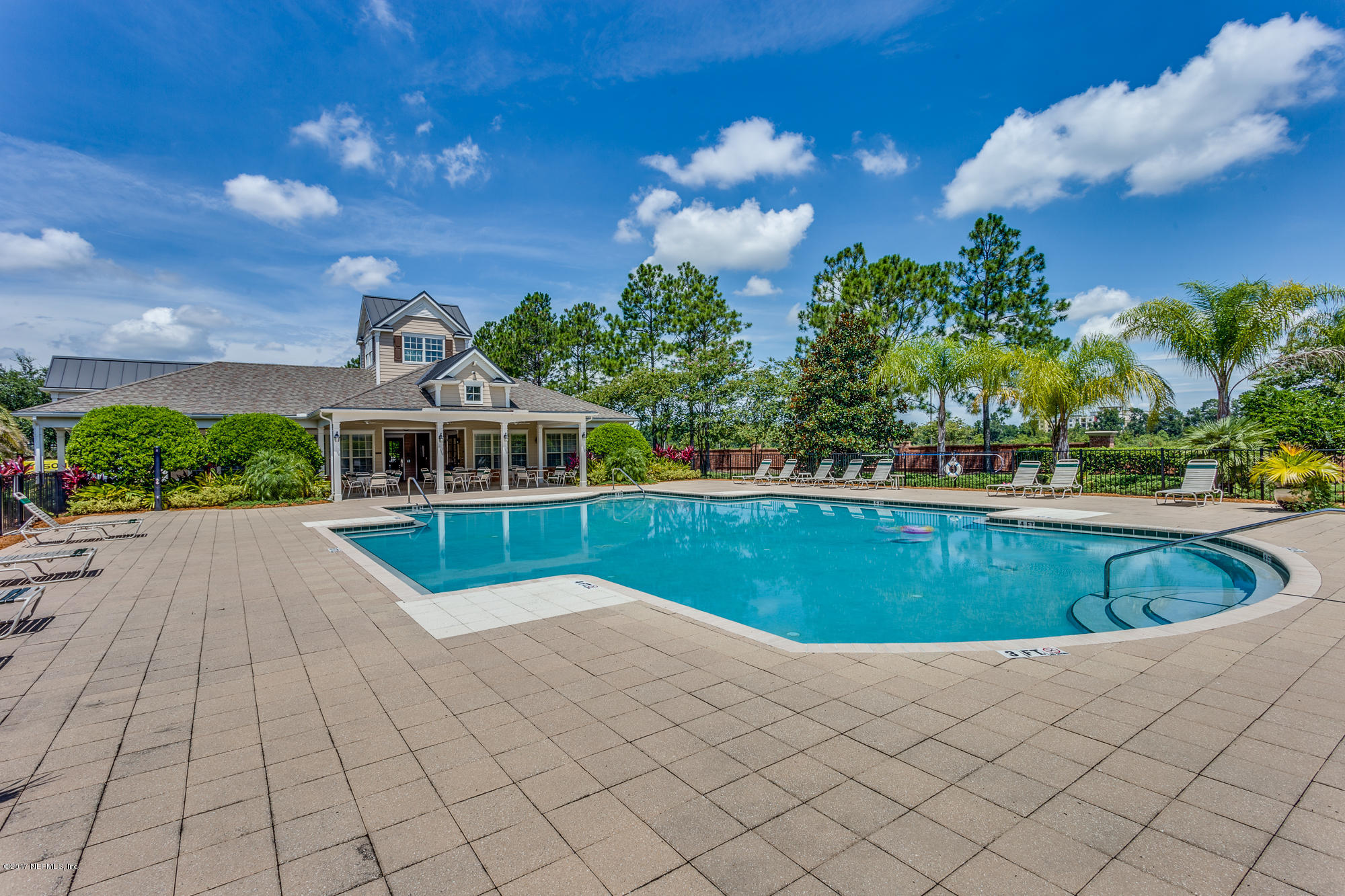 11113 Fallgate Point Court Jacksonville, FL 32256 - Photo 46 of 49 a view of a swimming pool with a yard