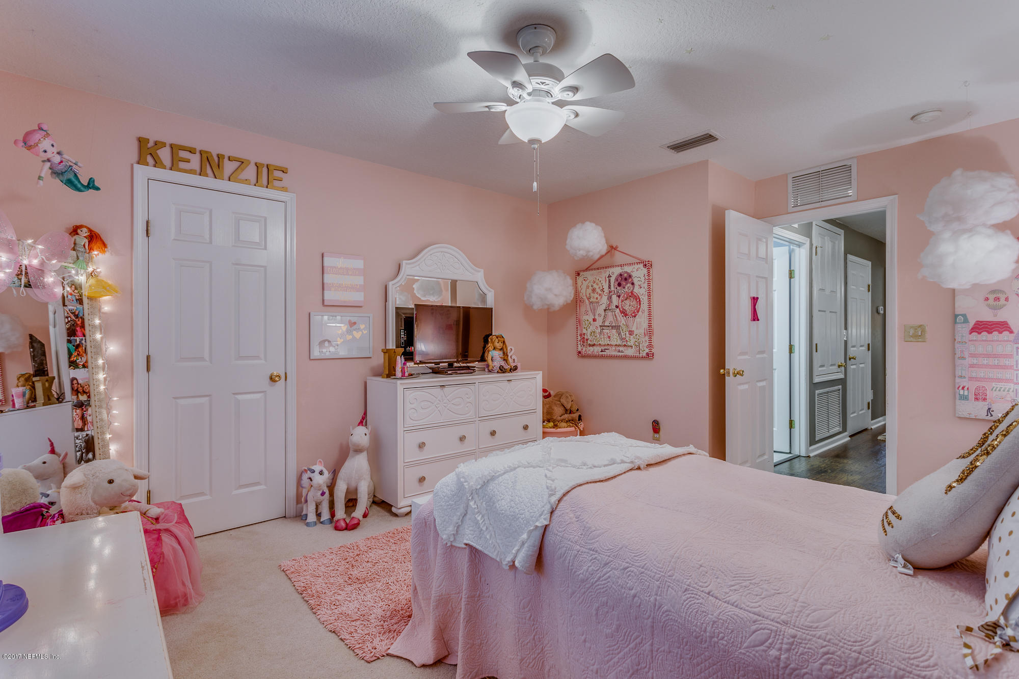 11113 Fallgate Point Court Jacksonville, FL 32256 - Photo 8 of 49 a bed room with a bed and a television