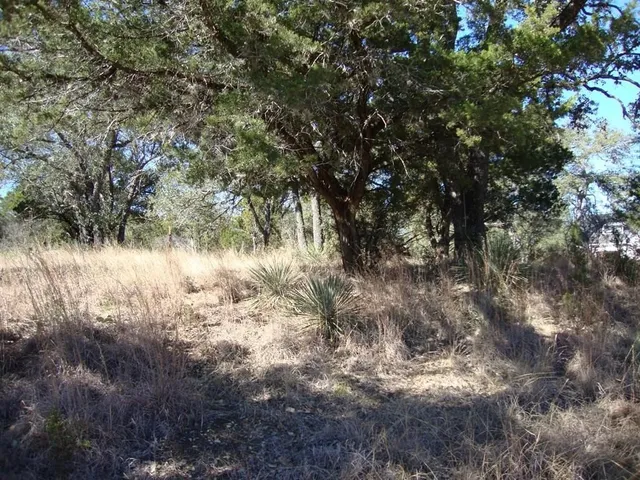 a view of a lake in middle of the town