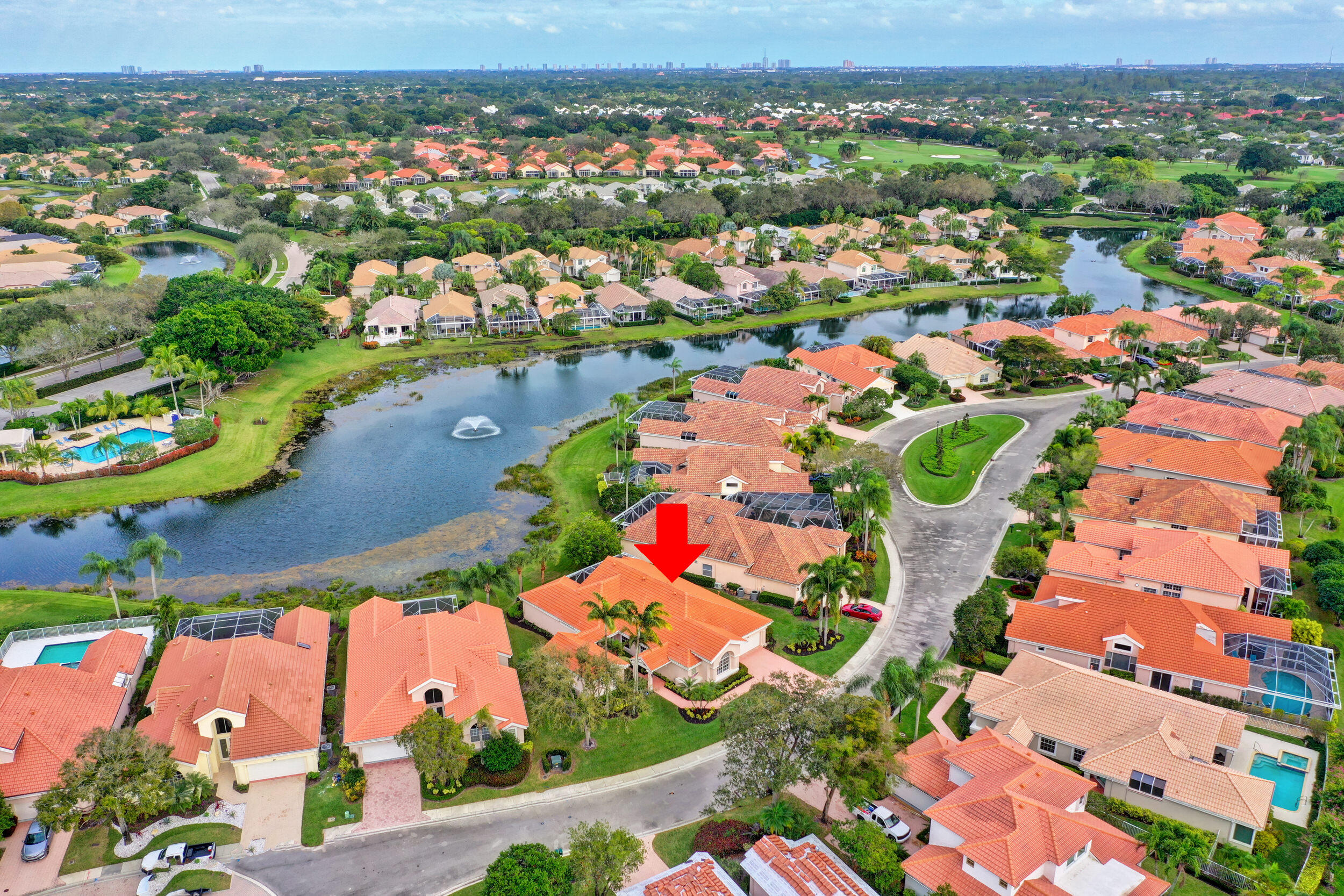 523 Eagleton Cove Trace Palm Beach Gardens, FL 33418 - Photo 6 of 43 Aerial Eastward