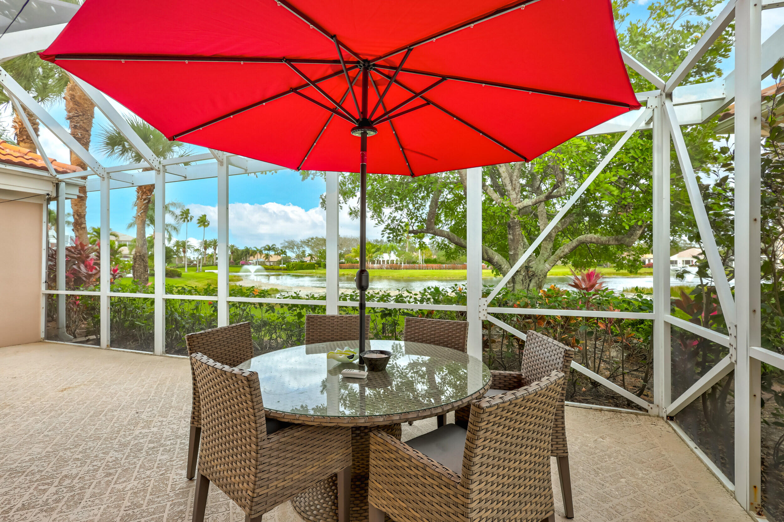 523 Eagleton Cove Trace Palm Beach Gardens, FL 33418 - Photo 10 of 43 Water View Lanai