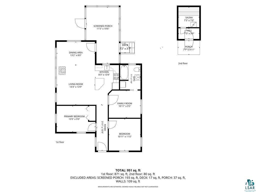 7338 South Maranatha Road Lake Nebagamon, WI 54849 - Photo 40 of 41 Floor plan