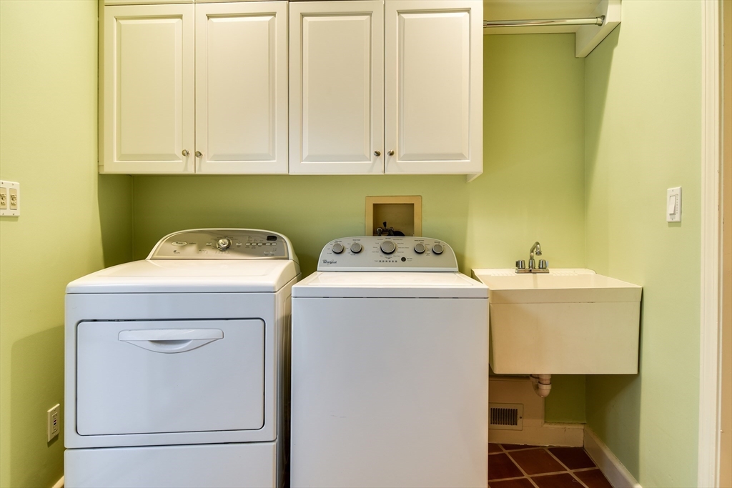 9 Buttercup Lane Dover, MA 02030 - Photo 15 of 36 a utility room with dryer and washer