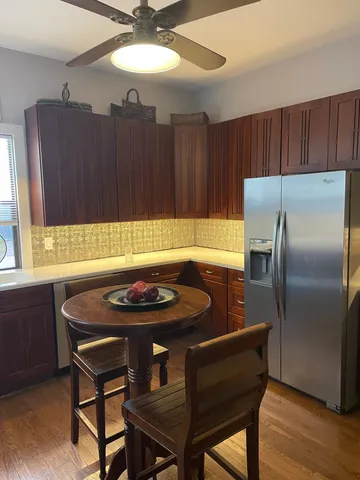 a room with furniture and a window