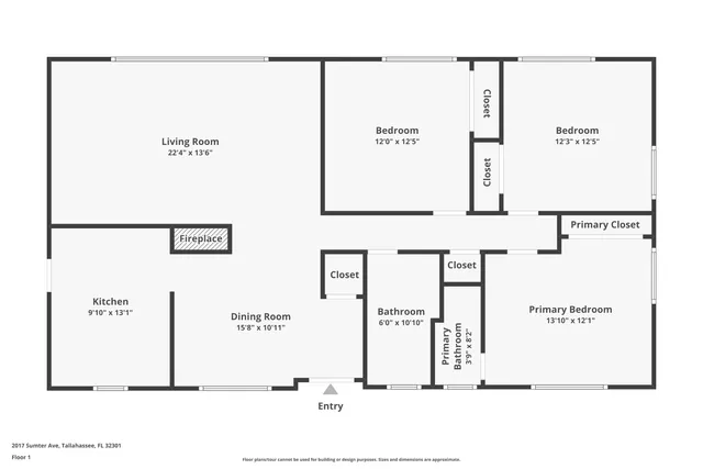 $299,000 | 2017 Sumter Avenue, Tallahassee, FL 32301