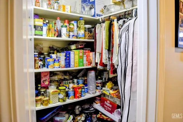a view of storage and utility room