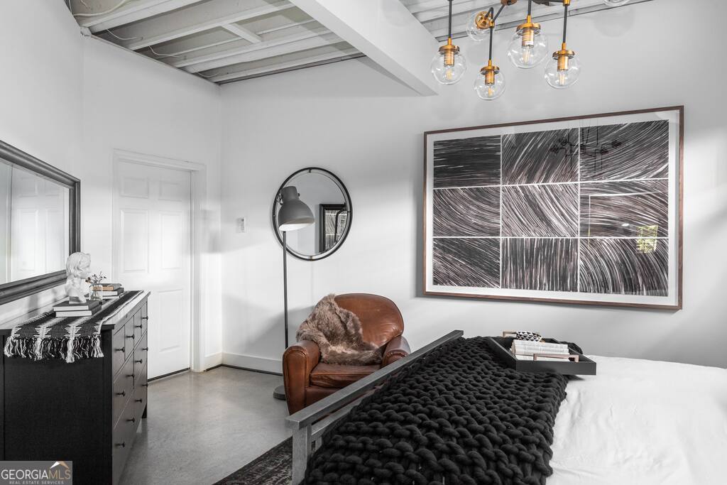 201 Hurt Street Northeast, Unit ENTIRE Atlanta, GA 30307 - Photo 42 of 61 a bedroom with a bed and a window