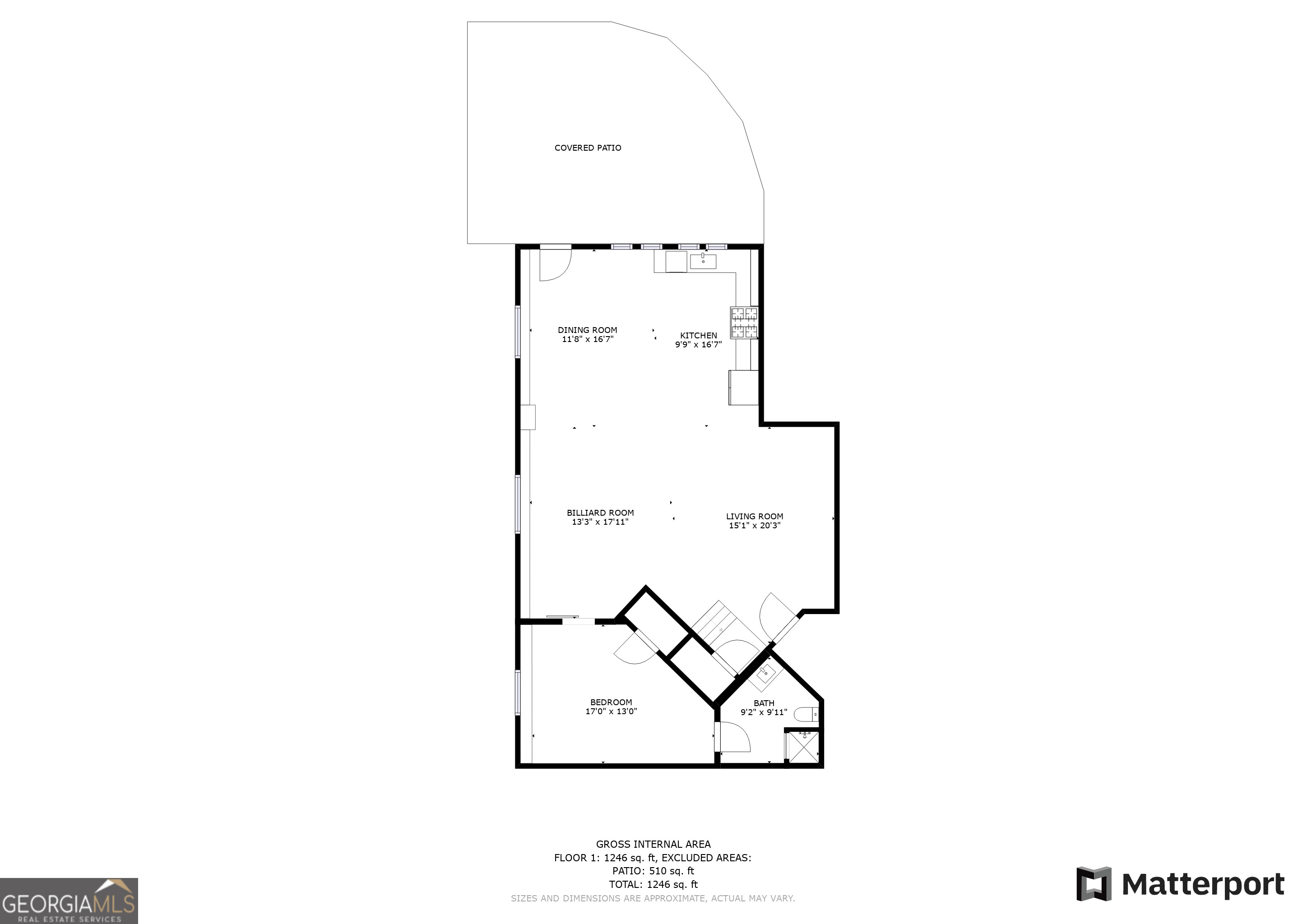 201 Hurt Street Northeast, Unit ENTIRE Atlanta, GA 30307 - Photo 61 of 61 a picture of a room with a floor and a sink