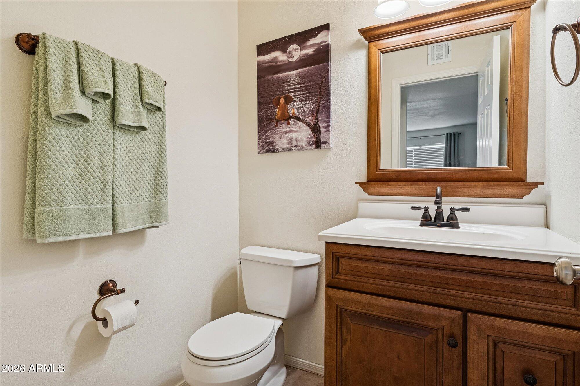 1645 West Baseline Road, Unit 2084 Mesa, AZ 85202 - Photo 11 of 13 Half Bath Downstairs