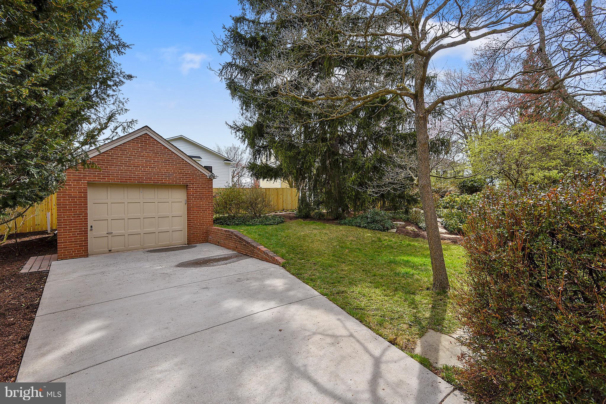4606 Woodfield Road Bethesda, MD 20814 - Photo 21 of 25 Oversized Garage with Storage Loft