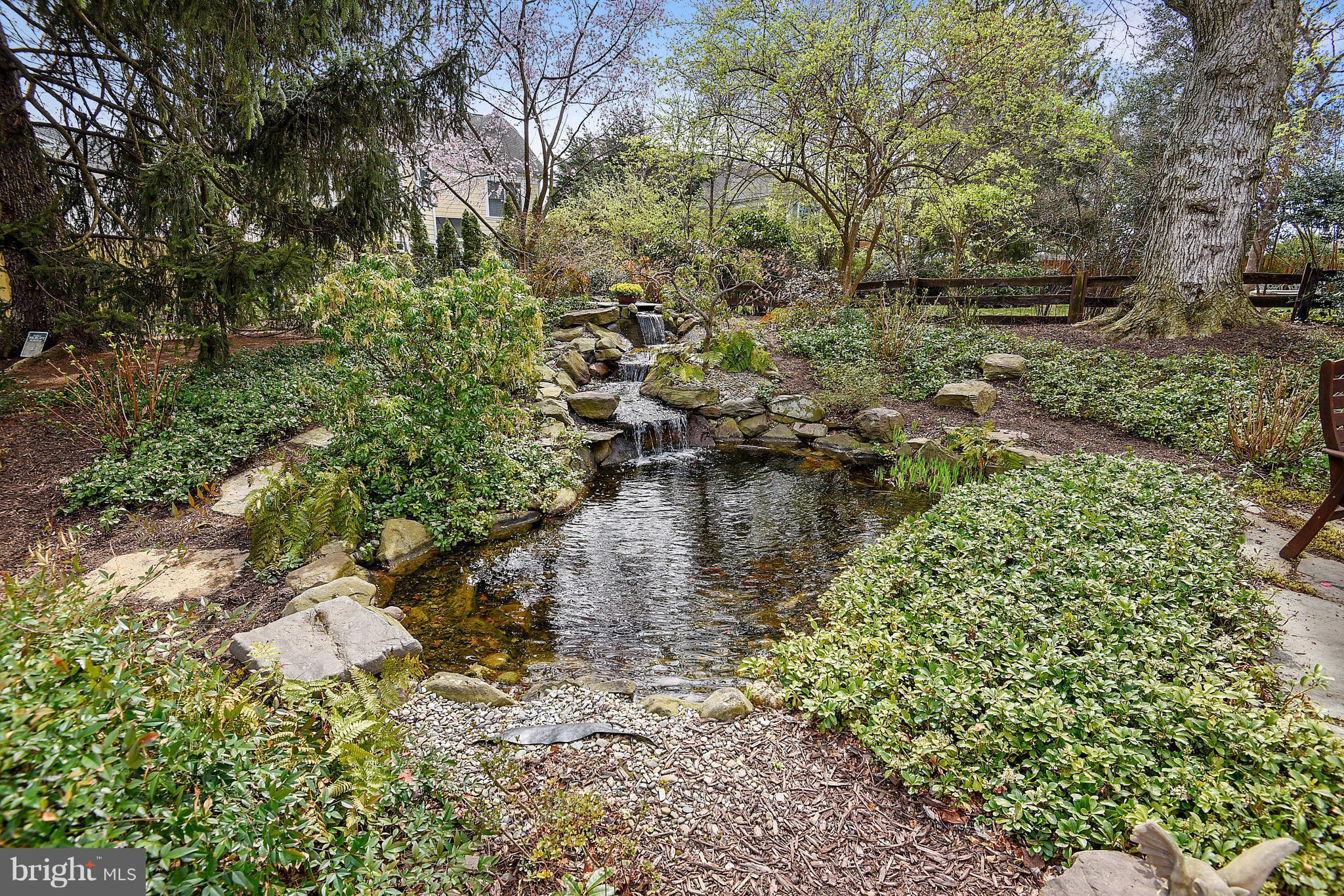 4606 Woodfield Road Bethesda, MD 20814 - Photo 23 of 25 Beautiful Water Feature