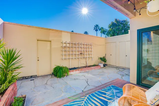 a view of backyard with outdoor space